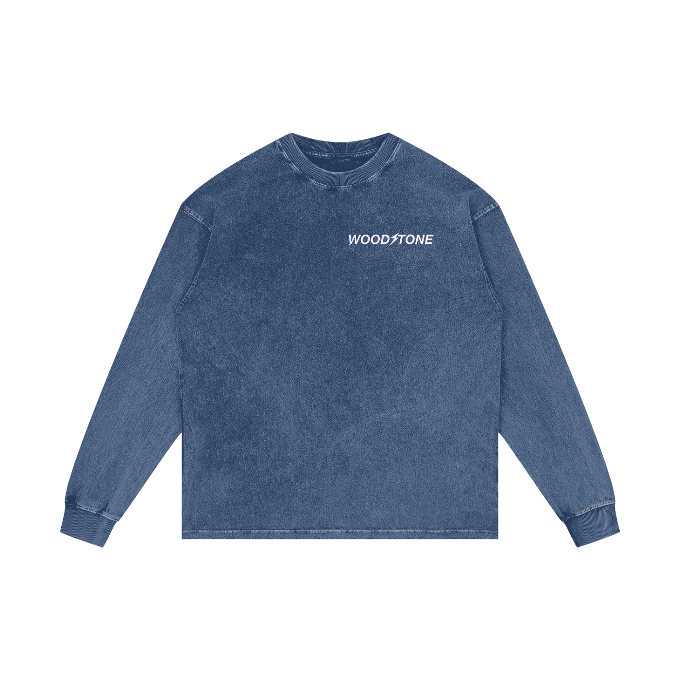 Woodstone ACID WASH LONG SLEEVE