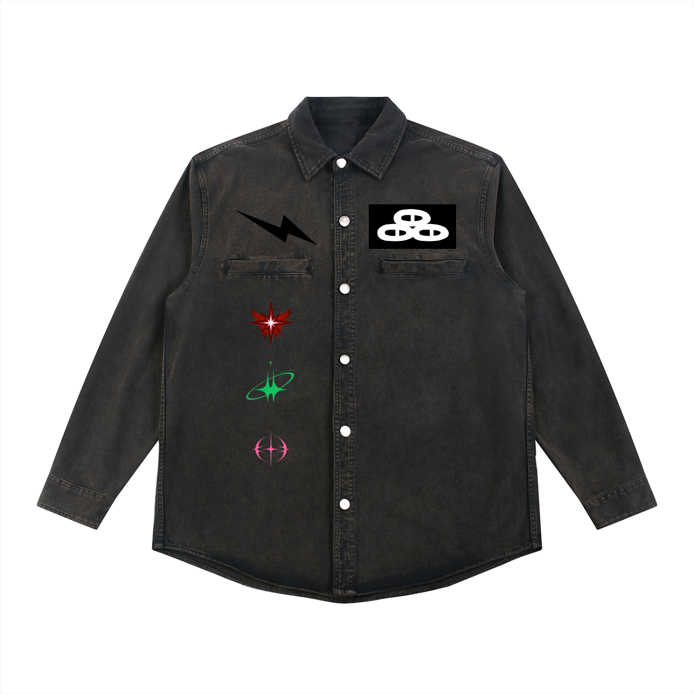 Denim Vintage Washed Heavyweight Jacket