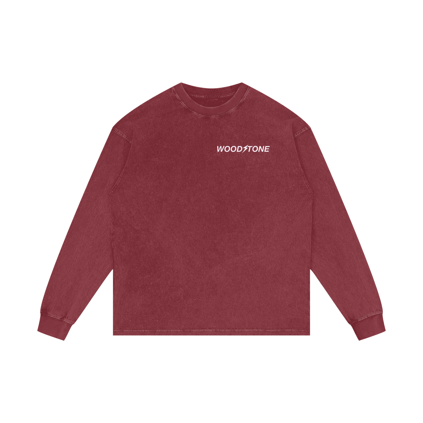 Woodstone ACID WASH LONG SLEEVE