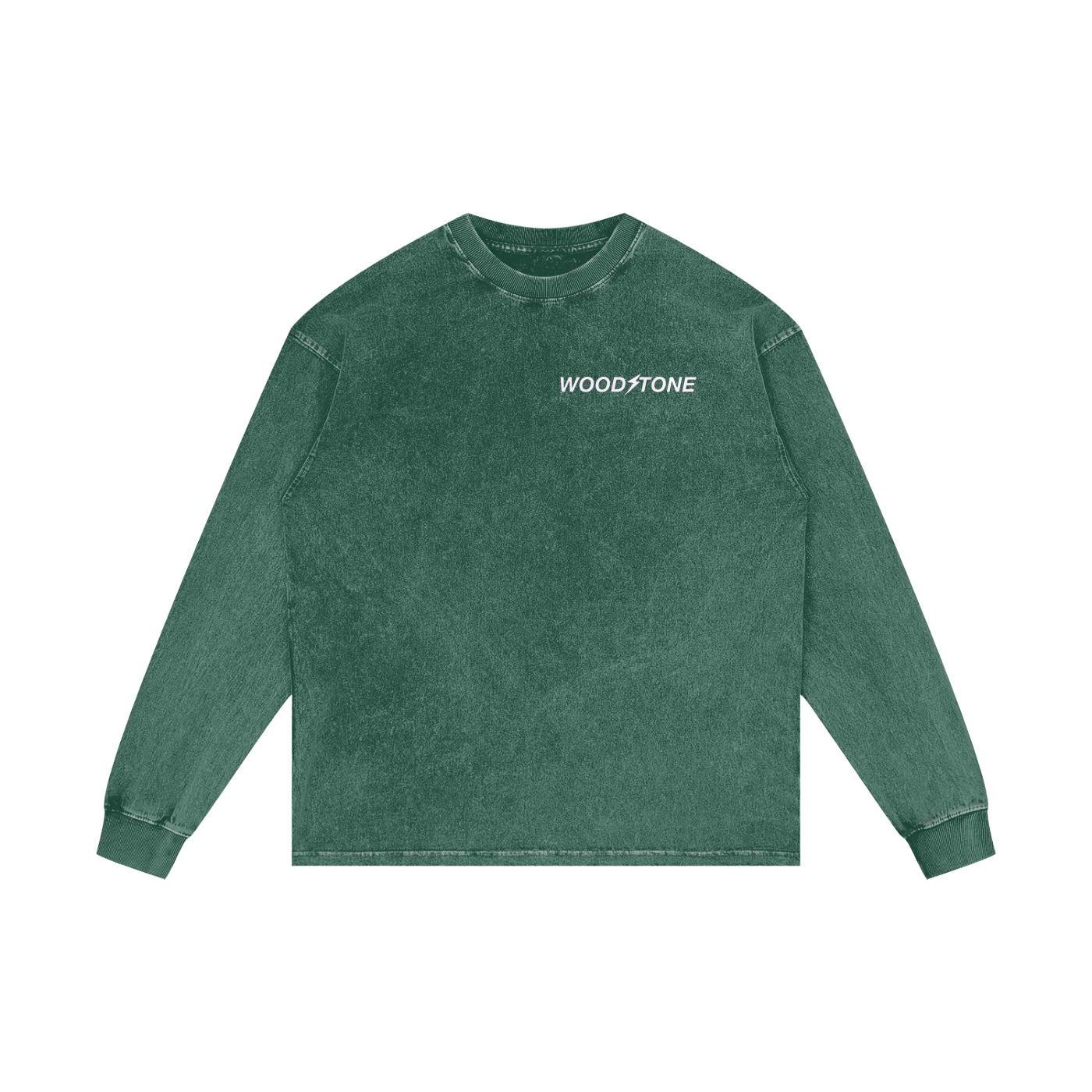 Woodstone ACID WASH LONG SLEEVE